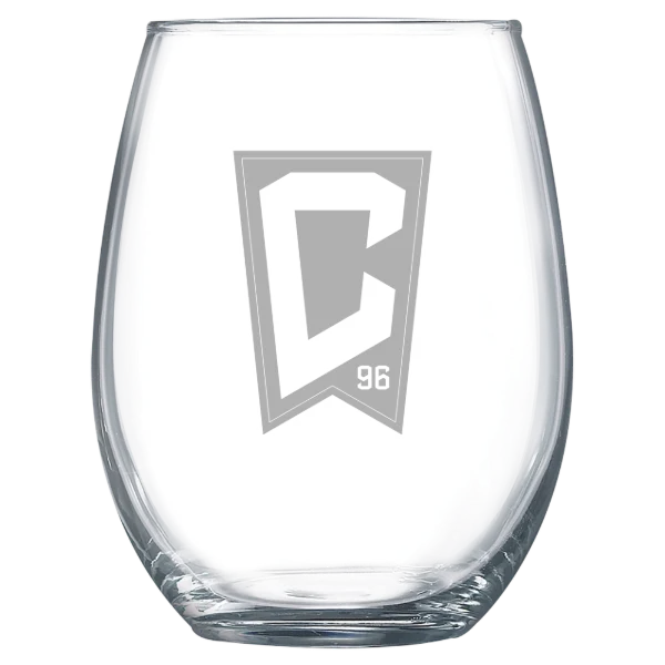 Columbus Crew Polar Camel 15 oz. Stemless Wine Glass