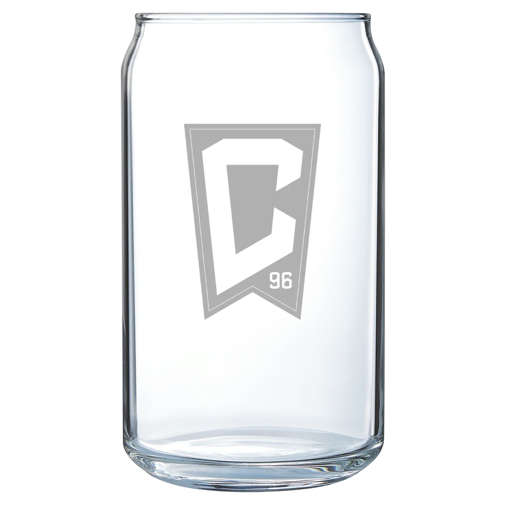 Columbus Crew Polar Camel 16 oz. Can Glass