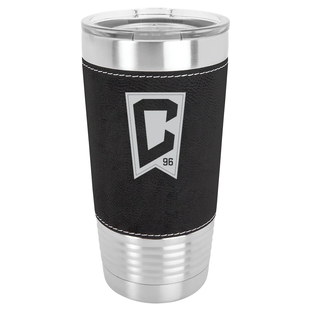 Columbus Crew Polar Camel 20 oz. Leatherette Grip Tumbler with Standard Lid