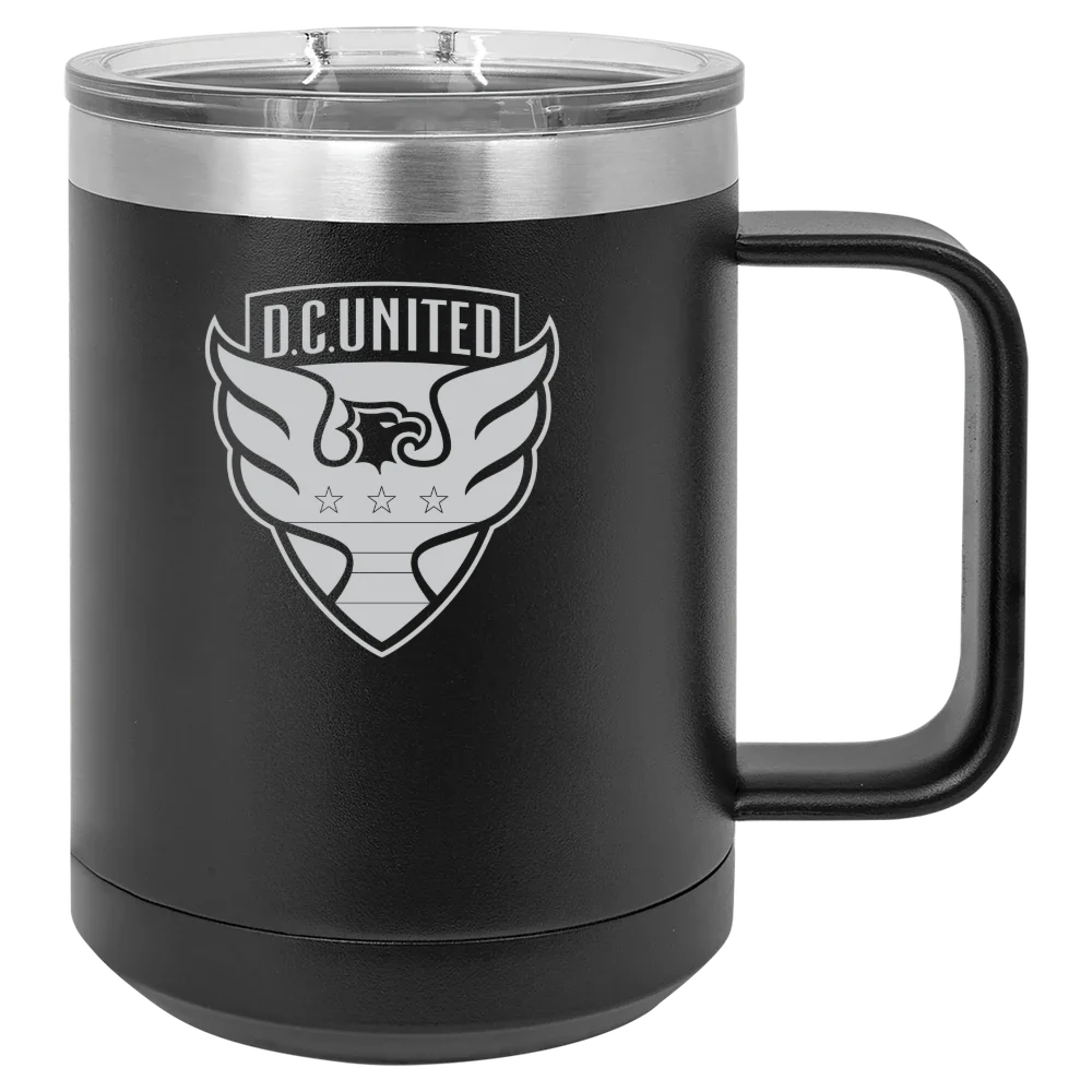 D.C. United Polar Camel 15 oz. Mug with Slider Lid