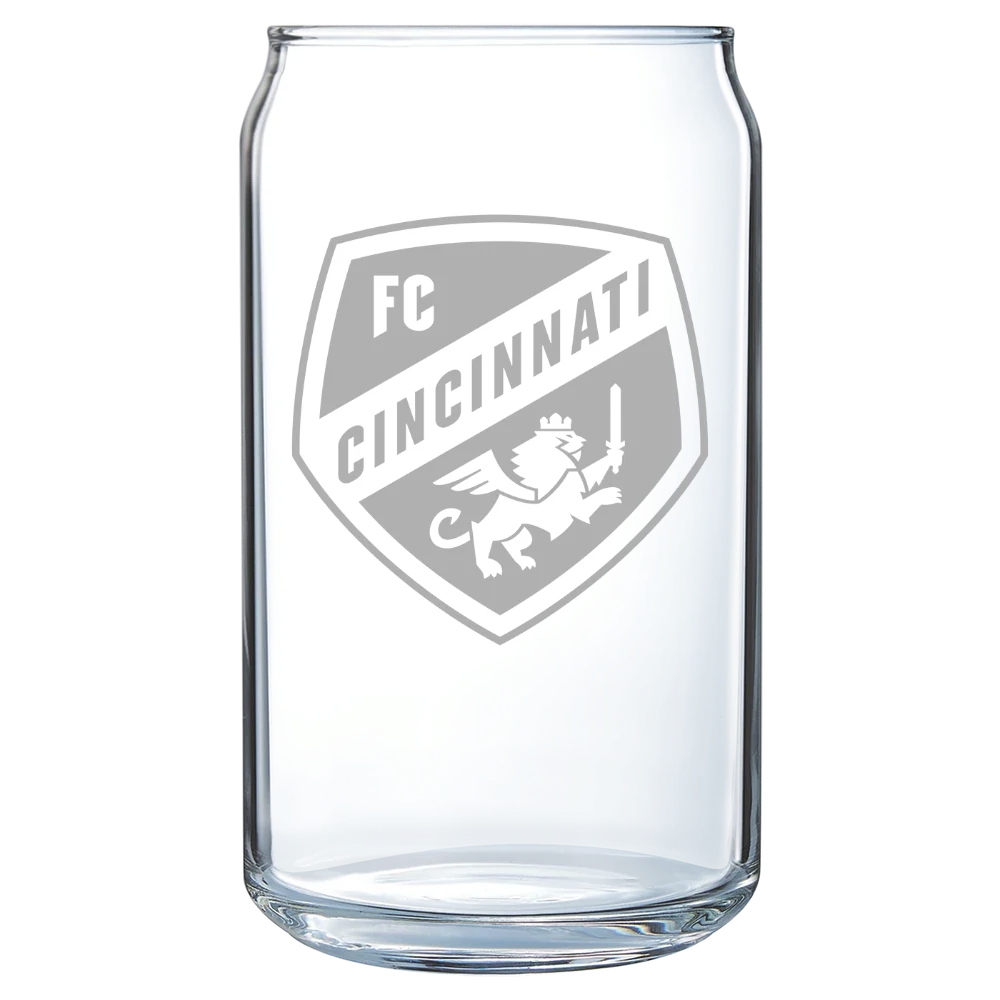 FC Cincinnati Polar Camel 16 oz. Can Glass