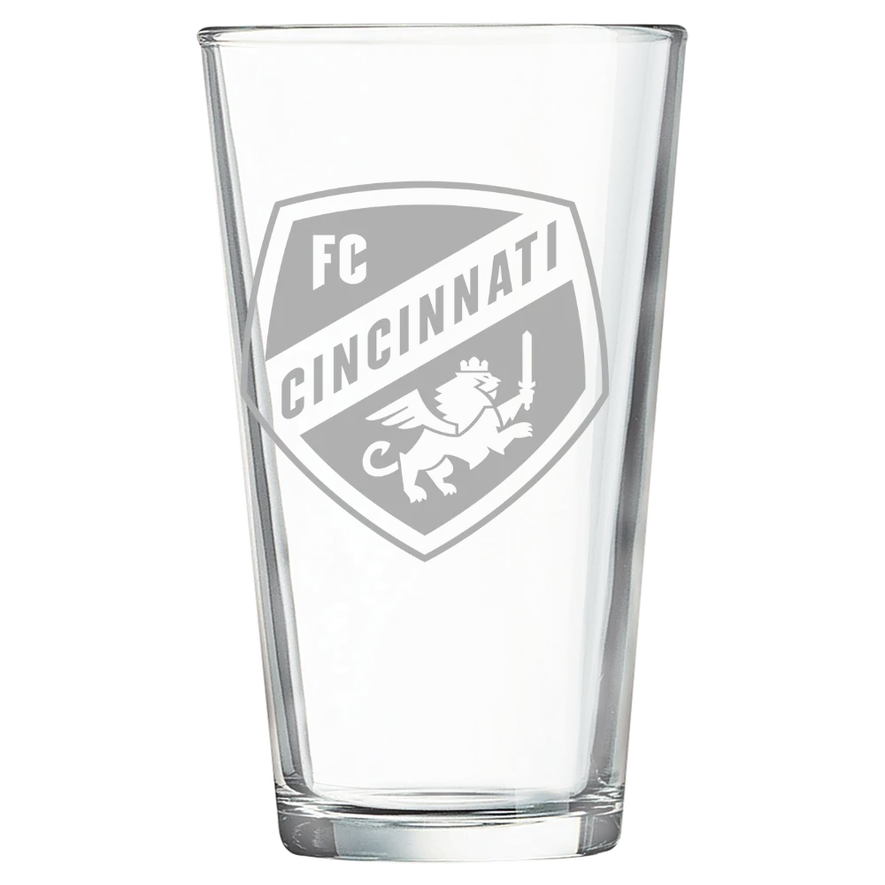 FC Cincinnati Polar Camel 16 oz. Pint Mixing Glass