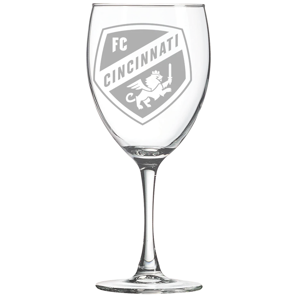 FC Cincinnati Polar Camel 10 1/2 oz. Wine Glass