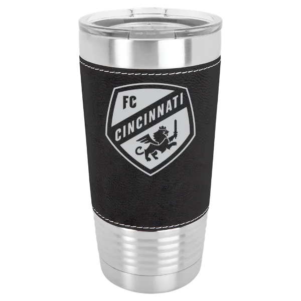FC Cincinnati Polar Camel 20 oz. Leatherette Grip Tumbler with Standard Lid