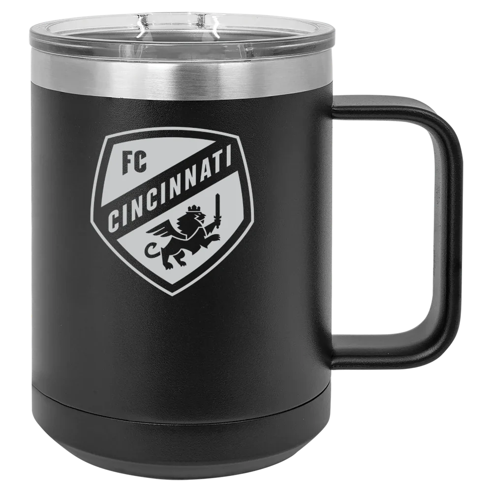 FC Cincinnati Polar Camel 15 oz. Mug with Slider Lid