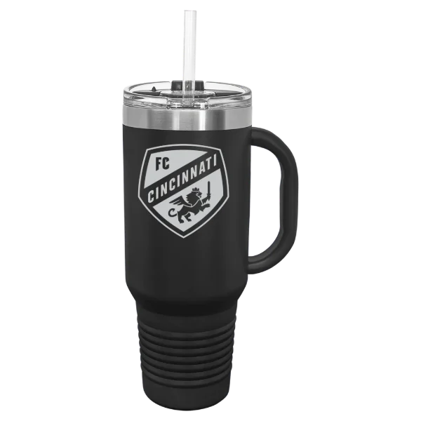 FC Cincinnati Polar Camel 40 oz. Travel Mug with Snap Lid & Straw