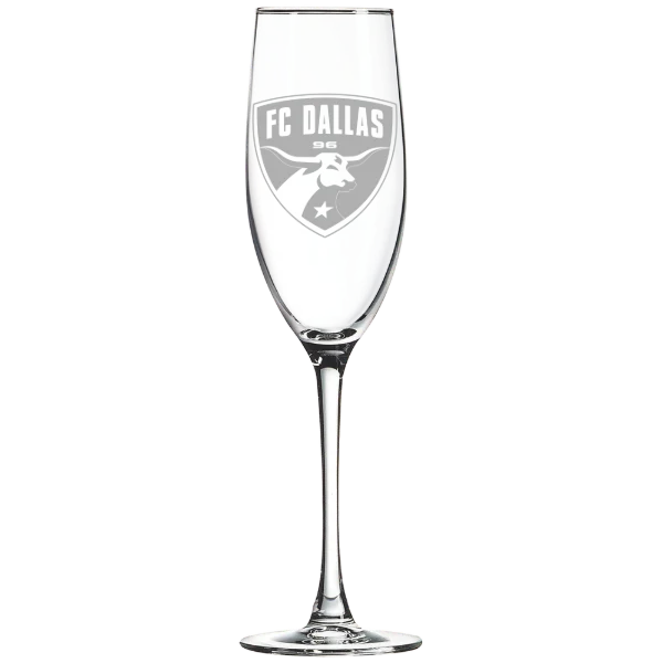 FC Dallas Polar Camel 8 oz. Champagne Flute