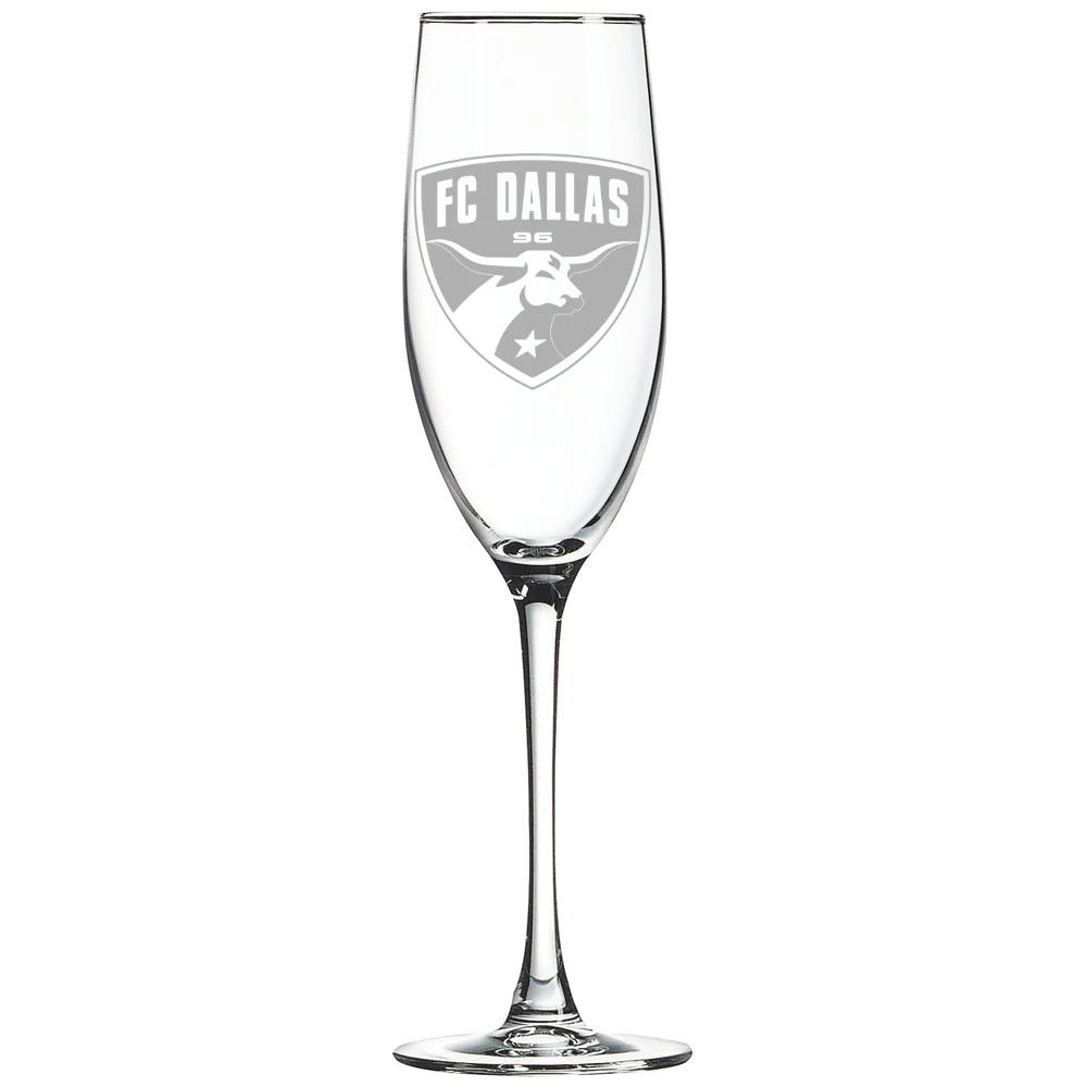 FC Dallas Polar Camel 8 oz. Champagne Flute