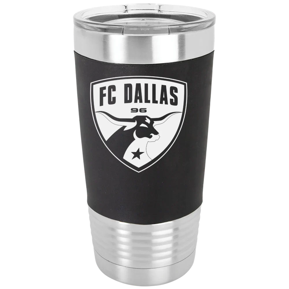 FC Dallas Polar Camel 20 oz. Silicone Grip Tumbler with Standard Lid