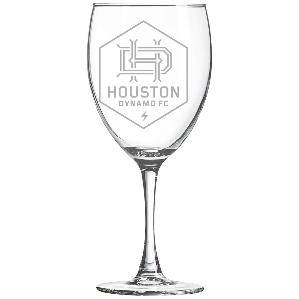 Houston Dynamo FC Polar Camel 10 1/2 oz. Wine Glass