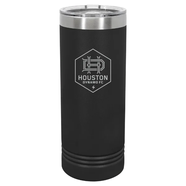 Houston Dynamo FC Polar Camel 22 oz. Skinny Tumbler with Slider Lid