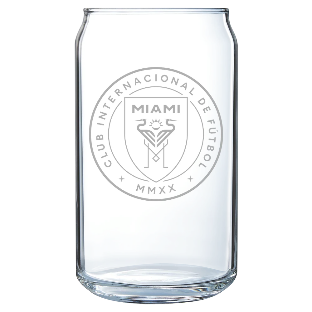 Inter Miami CF Polar Camel 16 oz. Can Glass