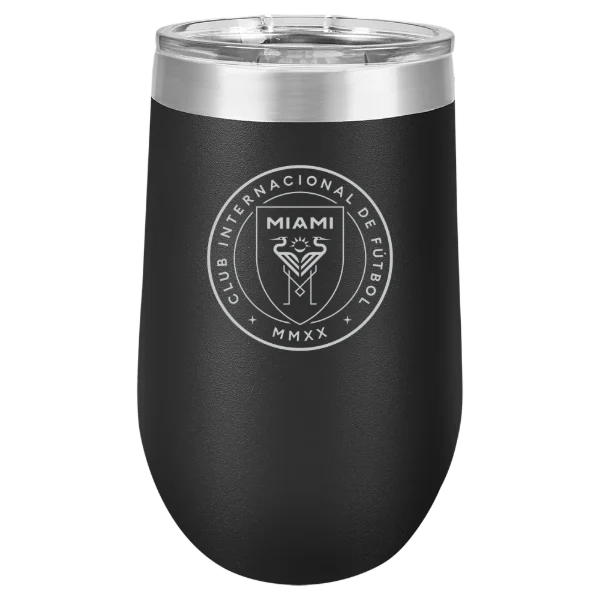 Inter Miami CF Polar Camel 16 oz. Stemless Wine Tumbler