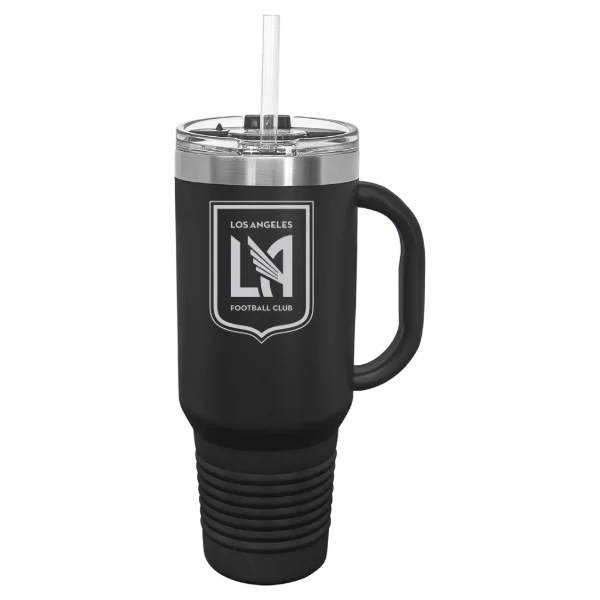 Los Angeles Football Club Polar Camel 40 oz. Travel Mug with Snap Lid & Straw