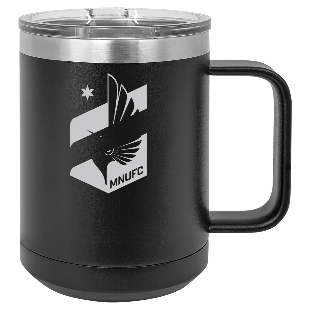 Minnesota United FC Polar Camel 15 oz. Mug with Slider Lid