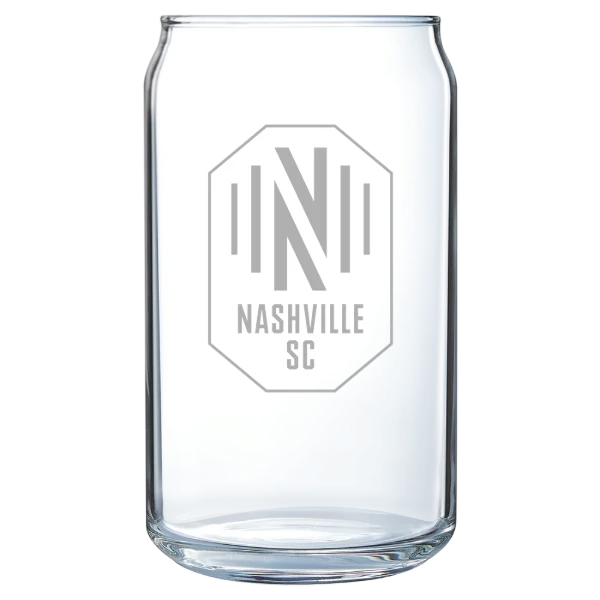 Nashville SC Polar Camel 16 oz. Can Glass