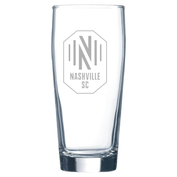 Nashville SC Polar Camel 16 oz. Willi Becher Beer Glass