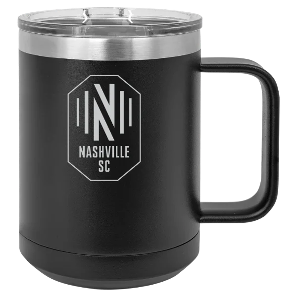 Nashville SC Polar Camel 15 oz. Mug with Slider Lid