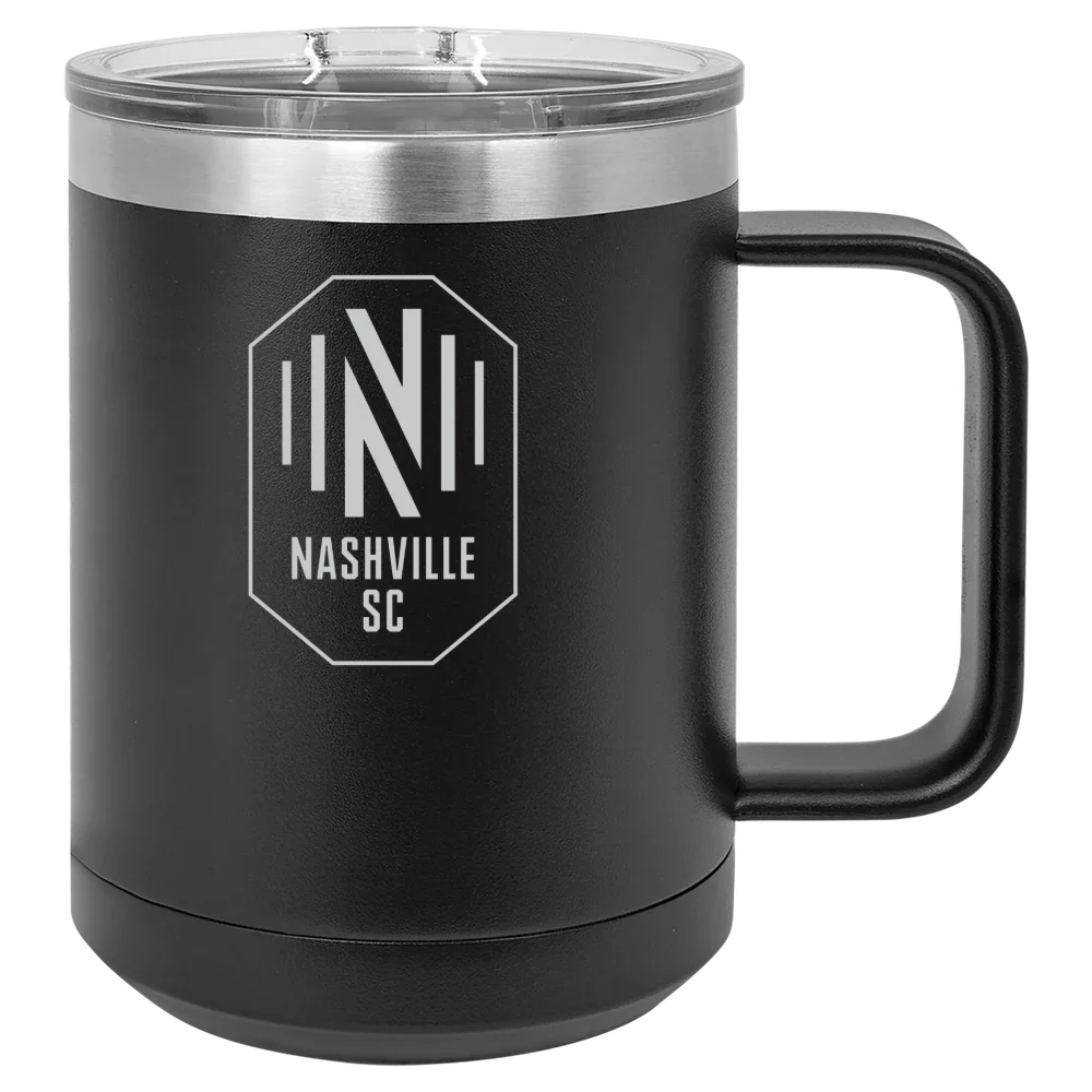 Nashville SC Polar Camel 15 oz. Mug with Slider Lid