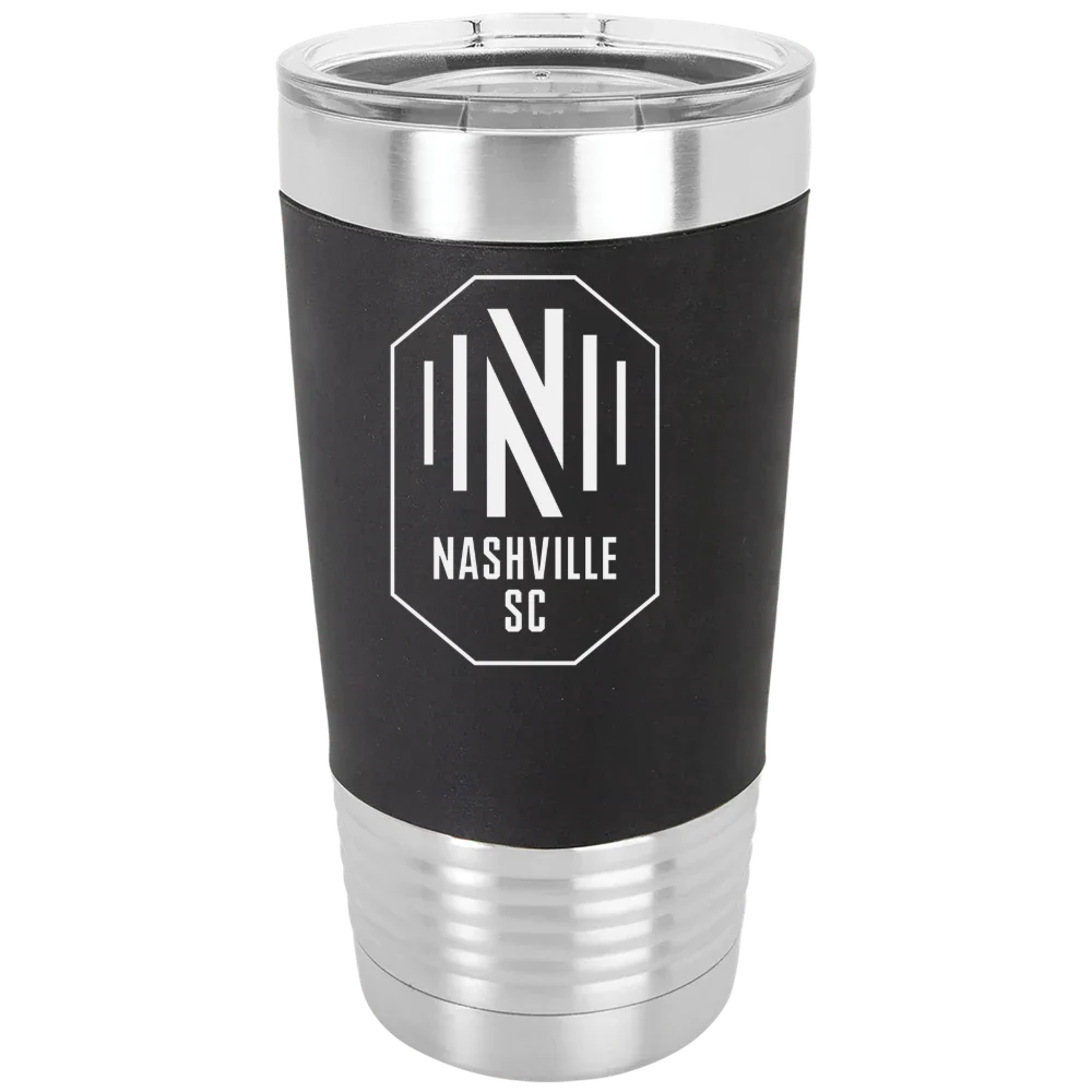 Nashville SC Polar Camel 20 oz. Silicone Grip Tumbler with Standard Lid