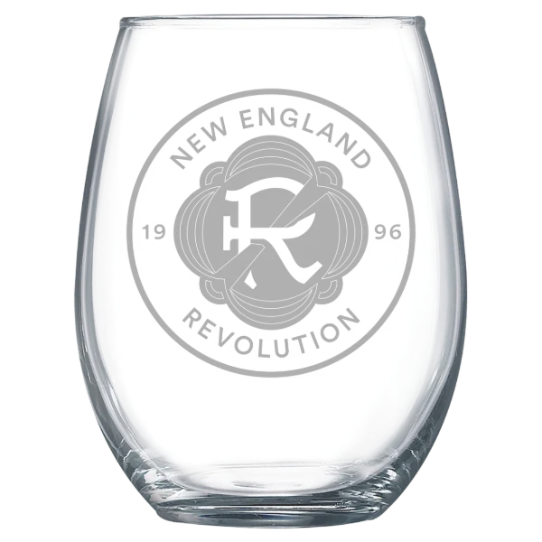 New England Revolution Polar Camel 15 oz. Stemless Wine Glass