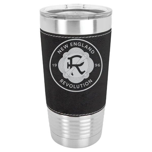 New England Revolution Polar Camel 20 oz. Leatherette Grip Tumbler with Standard Lid