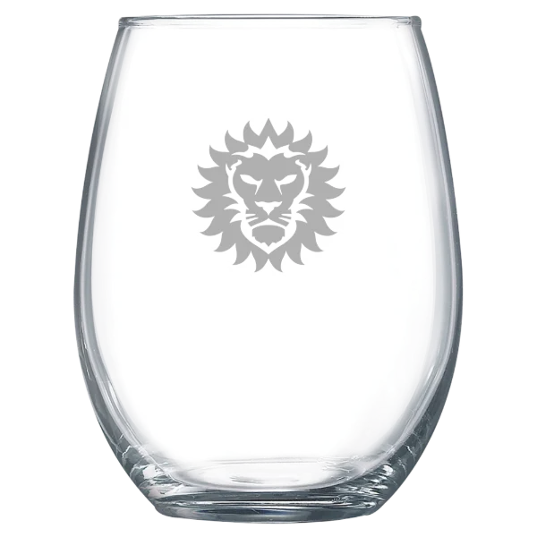Orlando City Polar Camel 15 oz. Stemless Wine Glass