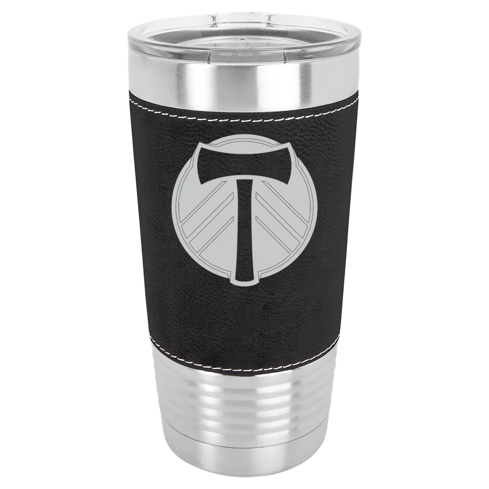 Portland Timbers Polar Camel 20 oz. Leatherette Grip Tumbler with Standard Lid