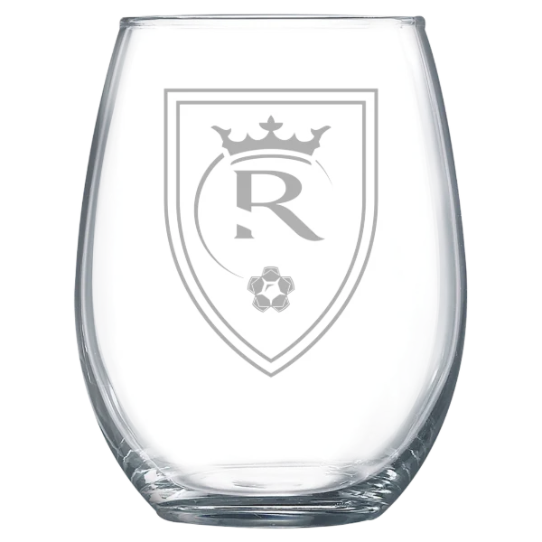 Real Salt Lake Polar Camel 15 oz. Stemless Wine Glass