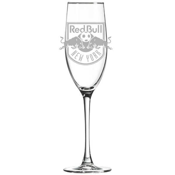Red Bull New York Polar Camel 8 oz. Champagne Flute