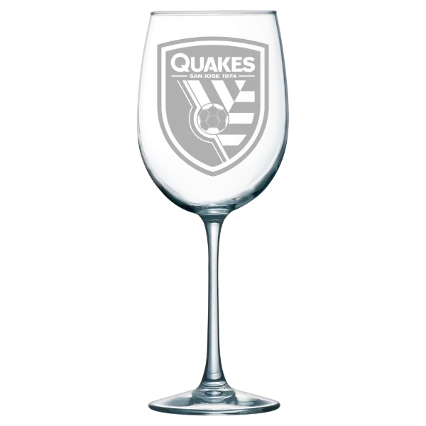 San Jose Earthquakes Polar Camel 19 oz. Wine Glass