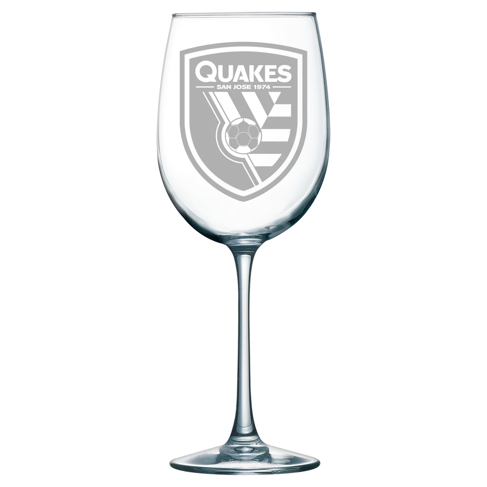 San Jose Earthquakes Polar Camel 19 oz. Wine Glass