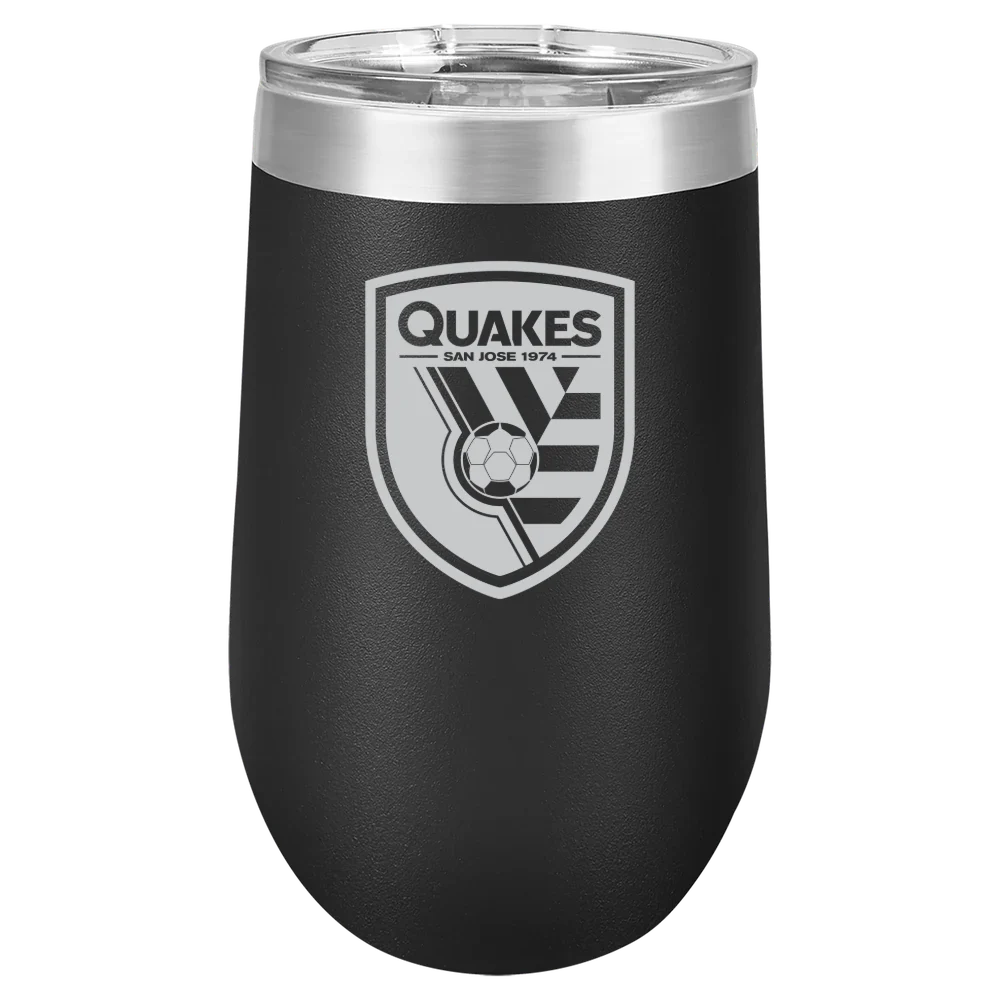 San Jose Earthquakes Polar Camel 16 oz. Stemless Wine Tumbler