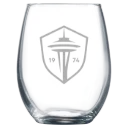 Seattle Sounders FC Polar Camel 9 oz. Stemless Wine Glass