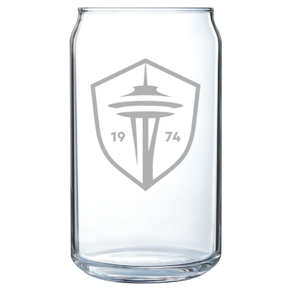 Seattle Sounders FC Polar Camel 16 oz. Can Glass