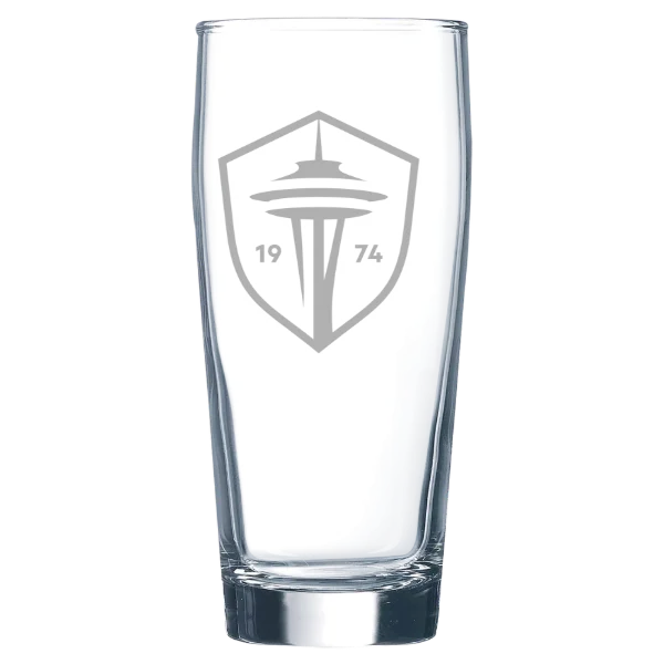 Seattle Sounders FC Polar Camel 16 oz. Willi Becher Beer Glass