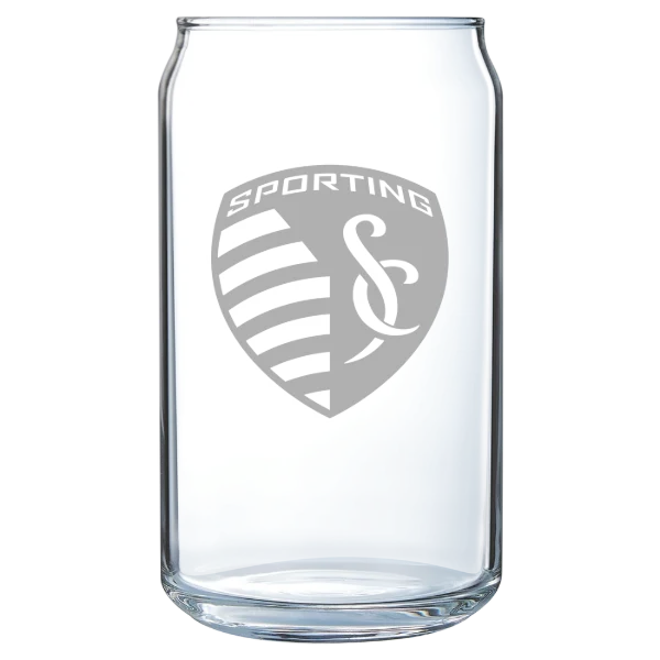 Sporting Kansas City Polar Camel 16 oz. Can Glass