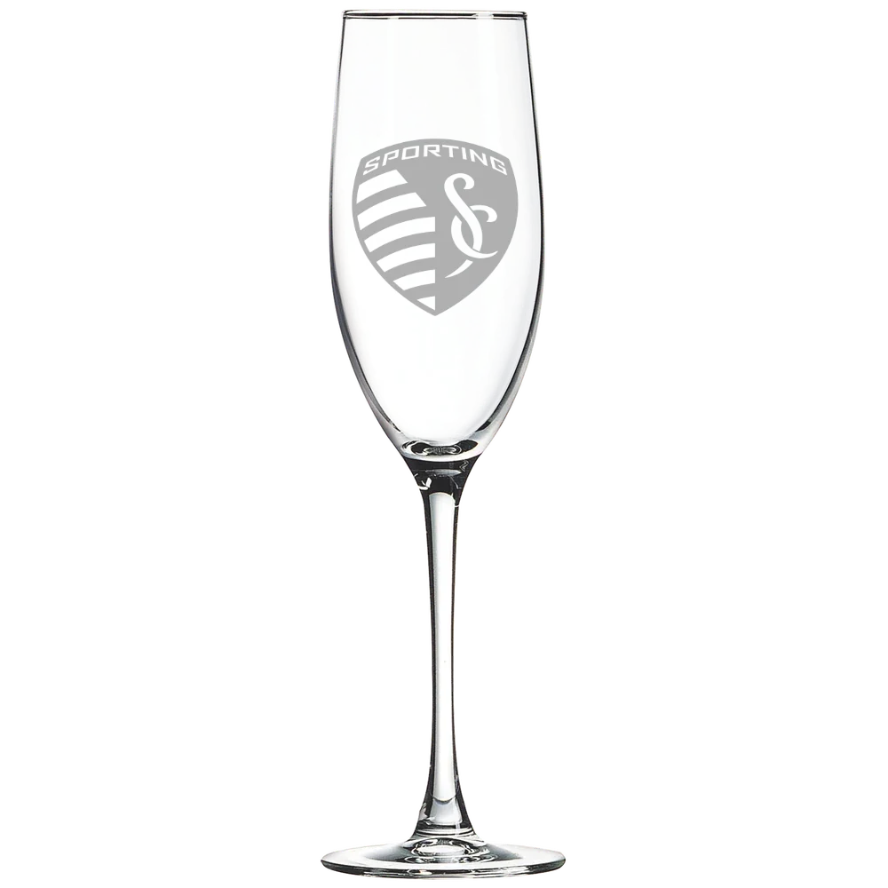 Sporting Kansas City Polar Camel 8 oz. Champagne Flute