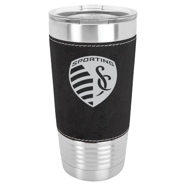 Sporting Kansas City Polar Camel 20 oz. Leatherette Grip Tumbler with Standard Lid