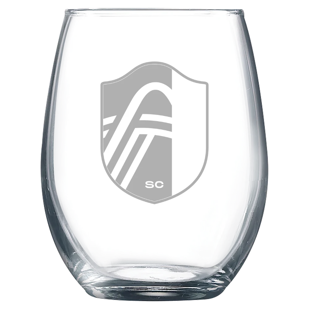 St. Louis CITY SC Polar Camel 9 oz. Stemless Wine Glass