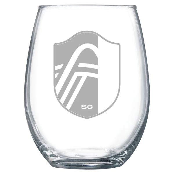 St. Louis CITY SC Polar Camel 15 oz. Stemless Wine Glass