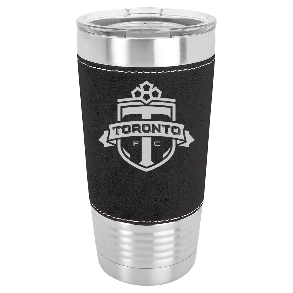 Toronto FC Polar Camel 20 oz. Leatherette Grip Tumbler with Standard Lid