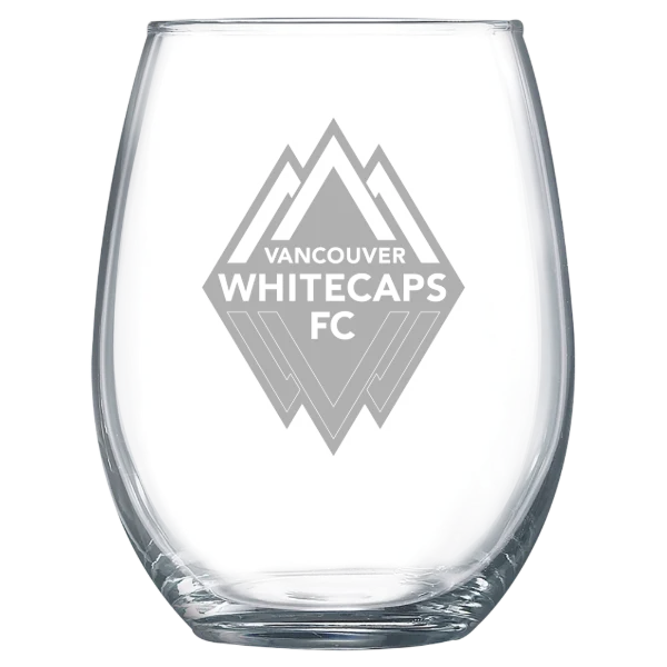 Vancouver Whitecaps FC Polar Camel 15 oz. Stemless Wine Glass