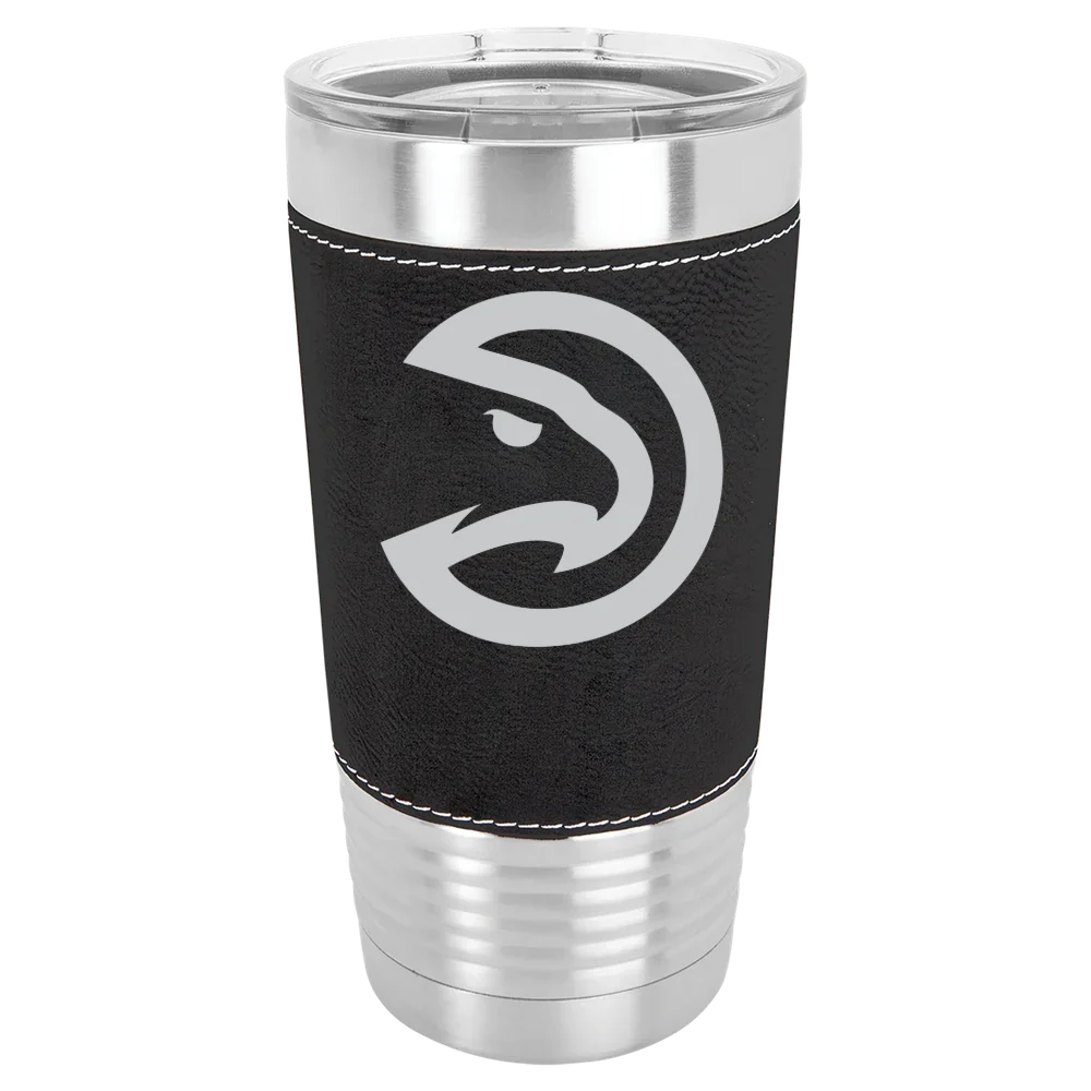 Atlanta Hawks Polar Camel 20 oz. Leatherette Grip Tumbler with Standard Lid