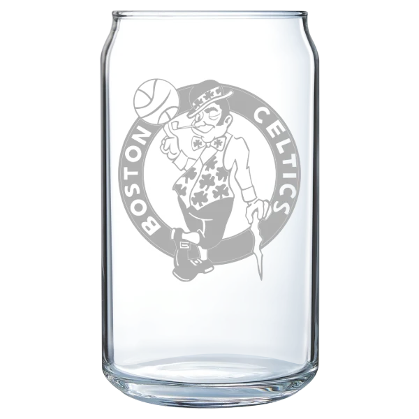 Boston Celtics Polar Camel 16 oz. Can Glass