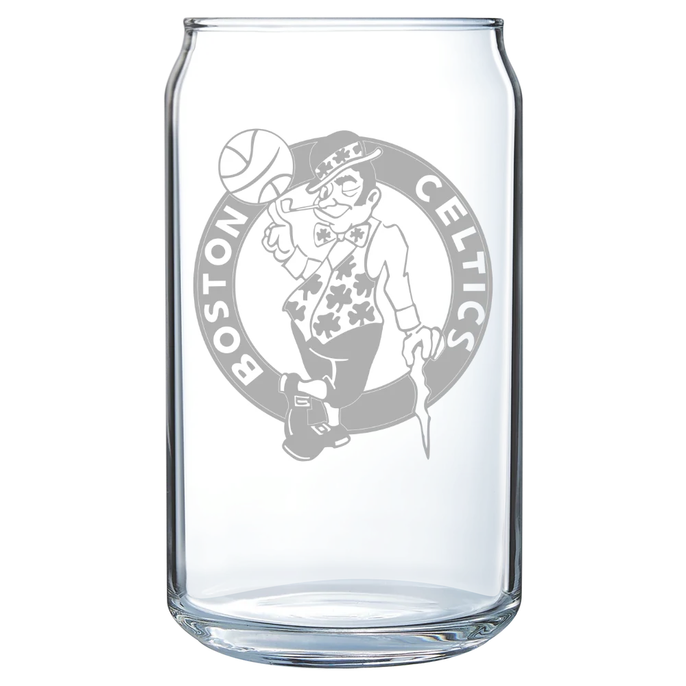 Boston Celtics Polar Camel 16 oz. Can Glass