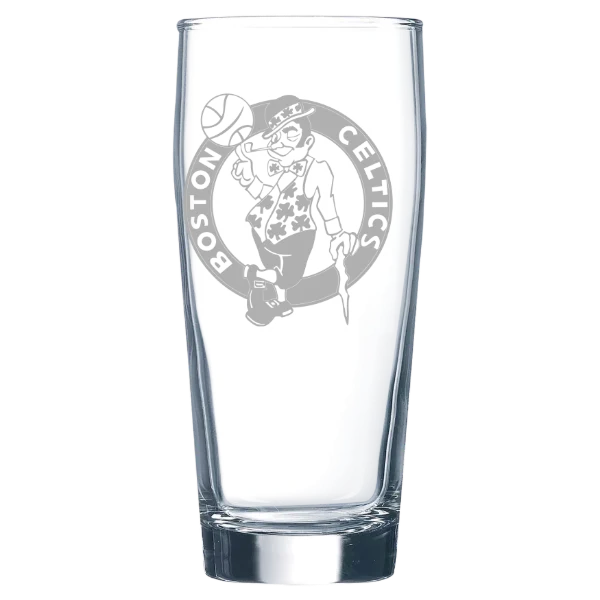 Boston Celtics Polar Camel 16 oz. Willi Becher Beer Glass