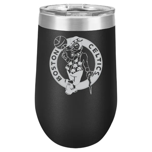Boston Celtics Polar Camel 16 oz. Stemless Wine Tumbler
