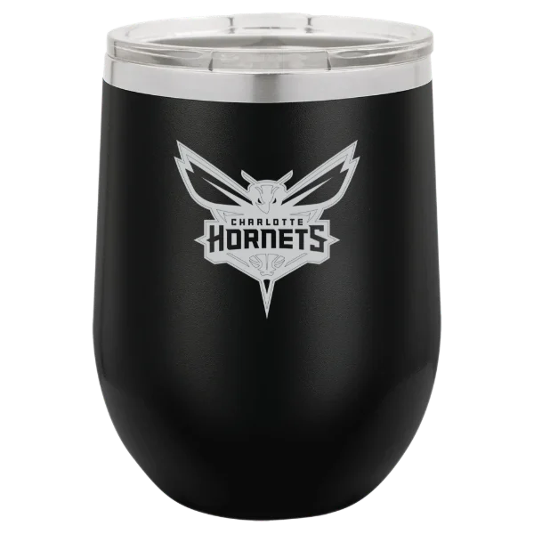 Charlotte Hornets Polar Camel 12 oz. Stemless Wine Tumbler