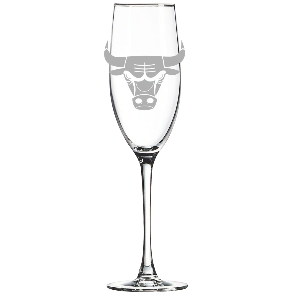 Chicago Bulls Polar Camel 8 oz. Champagne Flute